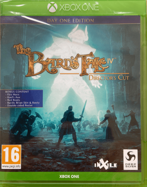 The Bard's Tale IV Director's Cut box art for Xbox One